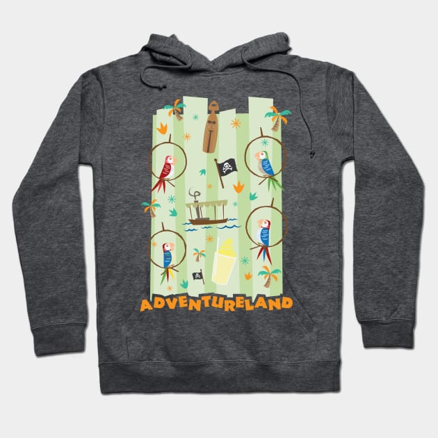 Adventureland Hoodie by jordihales